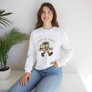 Coffee Time Unisex  Crewneck Sweatshirt