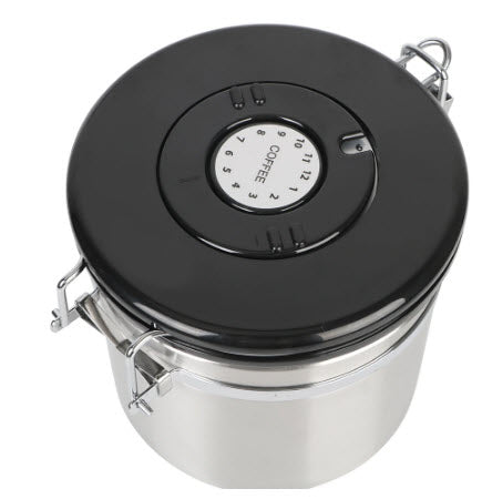 Coffee Gator Coffee Canister 44floz-6” Stainless Steel Airtight Coffee  Container