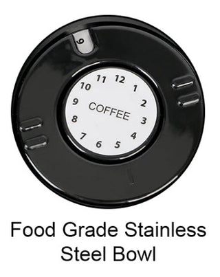 Coffee Stainless Steel Container - Fresher Beans and Grounds