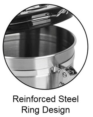 Coffee Stainless Steel Container - Fresher Beans and Grounds