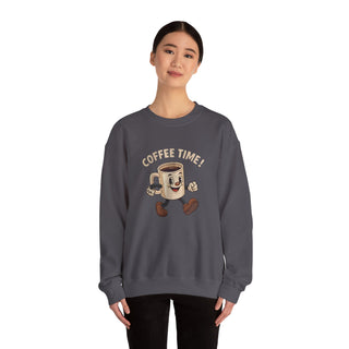 Coffee Time Unisex  Crewneck Sweatshirt