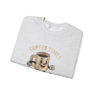 Coffee Time Unisex  Crewneck Sweatshirt