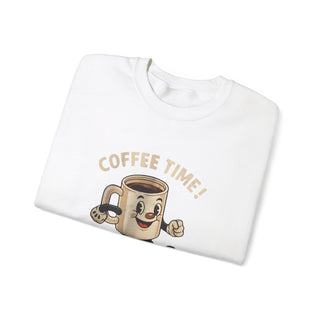 Coffee Time Unisex  Crewneck Sweatshirt