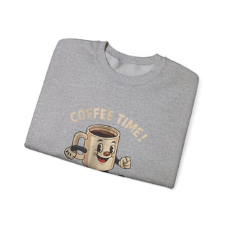 Coffee Time Unisex  Crewneck Sweatshirt