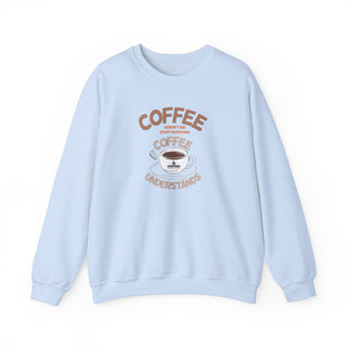 Unisex Heavy Blend™ Crewneck Sweatshirt Coffee Understands