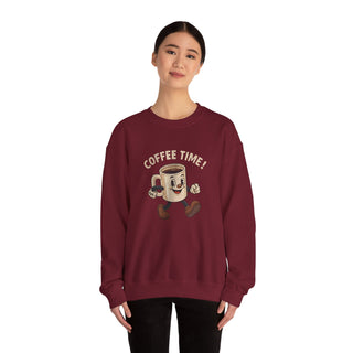 Coffee Time Unisex  Crewneck Sweatshirt