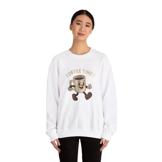 Coffee Time Unisex  Crewneck Sweatshirt