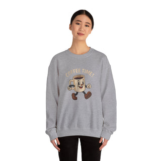 Coffee Time Unisex  Crewneck Sweatshirt