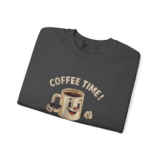 Coffee Time Unisex  Crewneck Sweatshirt