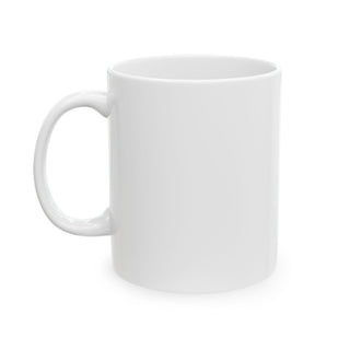 Caffeine Molecule Ceramic Mug — Chemistry Coffee Lover Gift (11oz & 15oz)