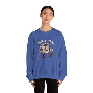 Coffee Time Unisex  Crewneck Sweatshirt