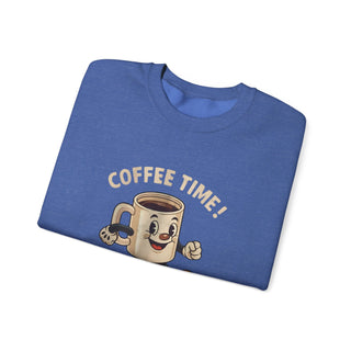 Coffee Time Unisex  Crewneck Sweatshirt