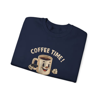 Coffee Time Unisex  Crewneck Sweatshirt