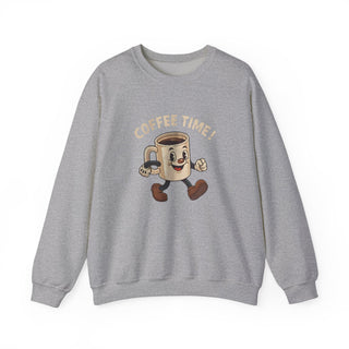 Coffee Time Unisex  Crewneck Sweatshirt