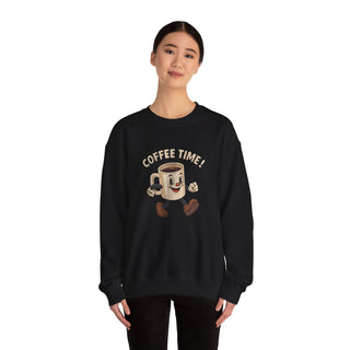 Coffee Time Unisex  Crewneck Sweatshirt