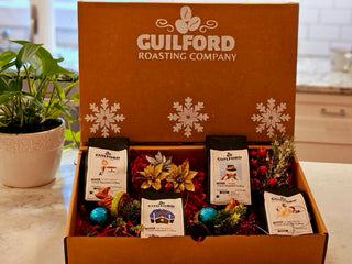 Four coffee Christmas Box