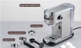 HiBREW Espresso Coffee Maker Cafetera 19 Bar